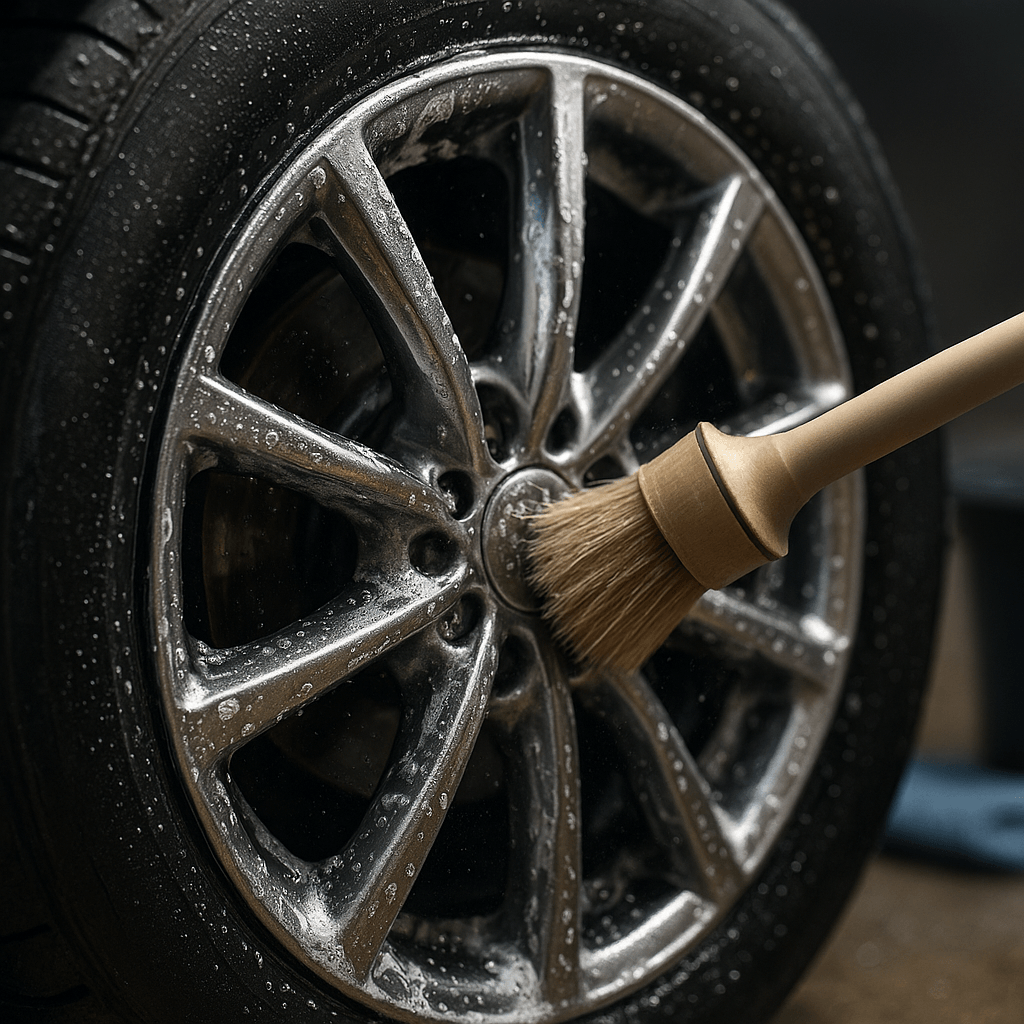 Felgenpflege